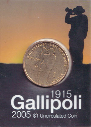 2005 B Australia $1 (Gallipoli) ANDA show K000264